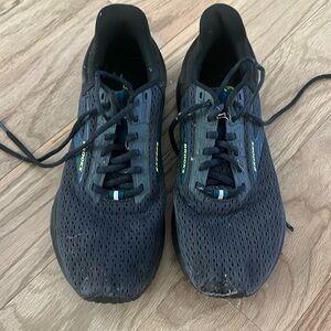 Brooks Anthem 6 Running Shoe black and blue- Men's US8